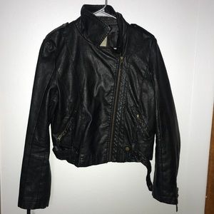 Leather jacket